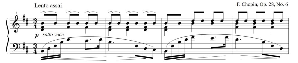 chopin preludio op 28 n 6 analisi analizzare armonica matteo malafronte metodo di lettura pianistica blog